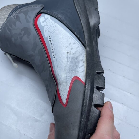 Salomon Slam 5 Pilot SNS Gray Cross Country Ski Boots Women's Size 9 US (Read) - Picture 11 of 16